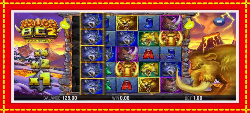 Slot machine 10000 BC DoubleMax 2 with access to free game online, picture 2