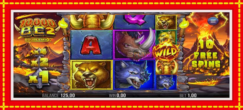 Slot machine 10000 BC DoubleMax 2 with access to free game online, picture 4