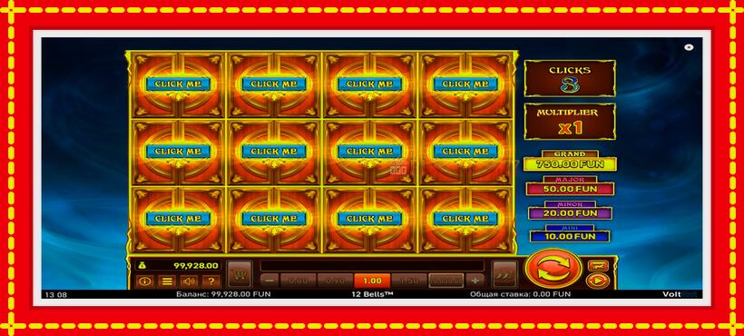 Slot machine 12 Bells with access to free game online, picture 3