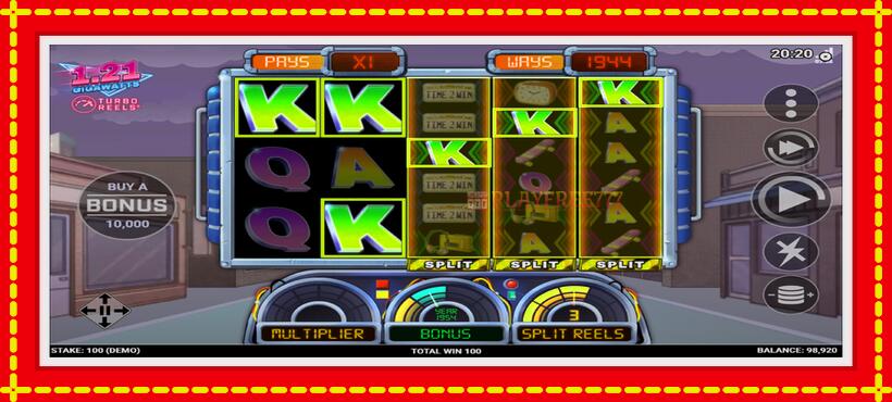 Slot machine 1.21 Gigawatts with access to free game online, picture 4