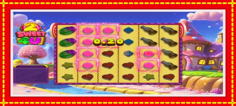 Slot machine 2 Sweet 4 U with access to free game online, picture 3