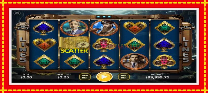 Slot machine 20000 Leagues under the Sea with access to free game online, picture 1