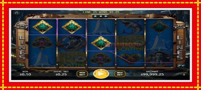 Slot machine 20000 Leagues under the Sea with access to free game online, picture 3