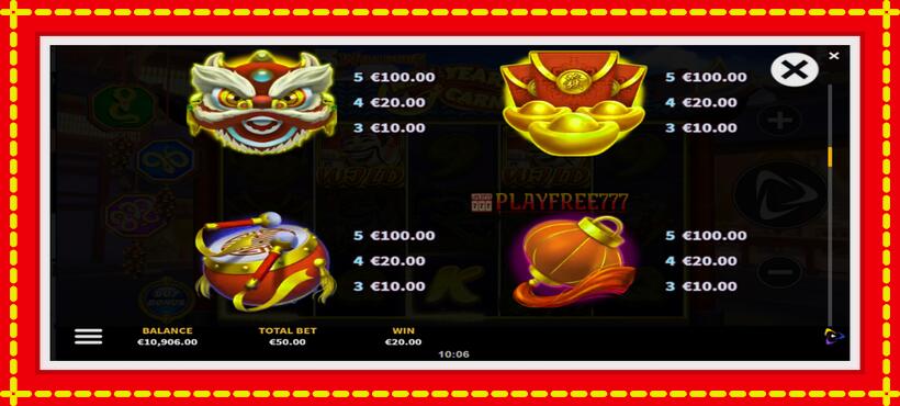 Slot machine 3 Wonders New Year Carnival with access to free game online, picture 6