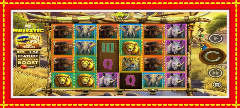 Slot machine 5 Majestic with access to free game online, picture 1