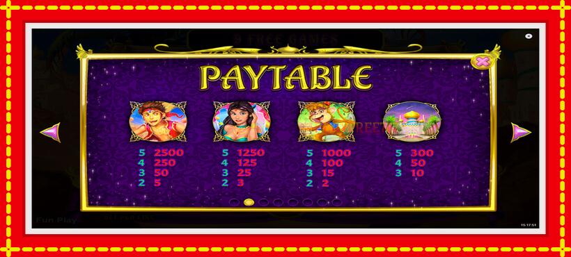 Slot machine 5 Wishes with access to free game online, picture 6