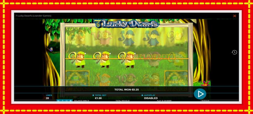 Slot machine 7 Lucky Dwarfs with access to free game online, picture 4