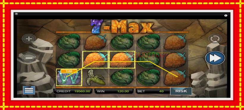 Slot machine 7-Max with access to free game online, picture 2