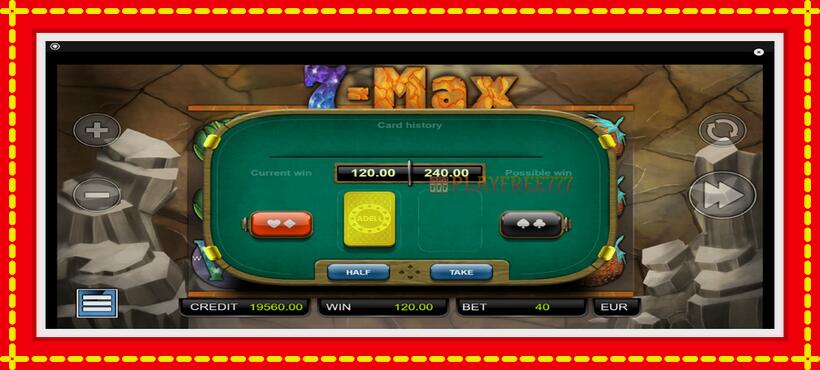 Slot machine 7-Max with access to free game online, picture 3