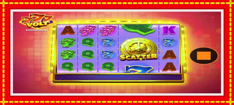 Slot machine 777 Volt GigaBlox with access to free game online, picture 3