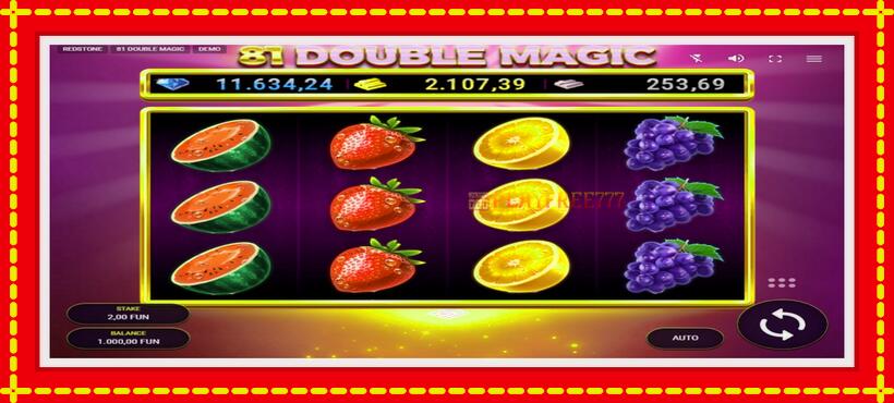 Slot machine 81 Double Magic with access to free game online, picture 1