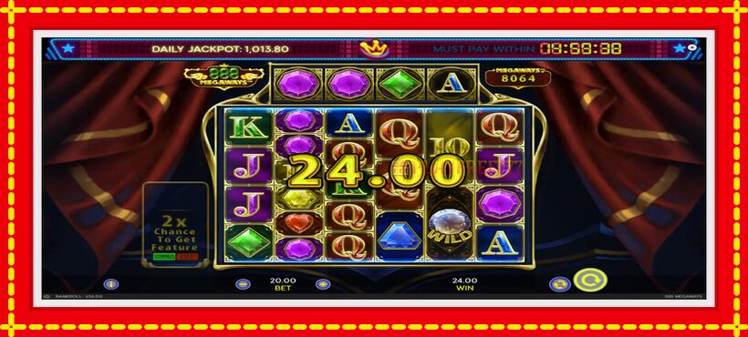 Slot machine 888 Megaways with access to free game online, picture 5