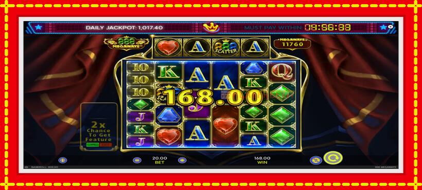 Slot machine 888 Megaways with access to free game online, picture 7