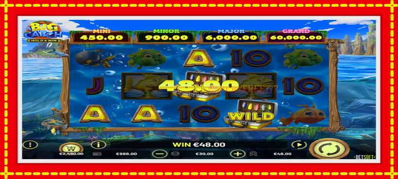 Slot machine A Big Catch with access to free game online, picture 2