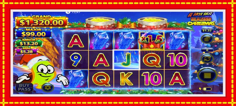 Slot machine A Hot Hot Blazing Christmas with access to free game online, picture 2