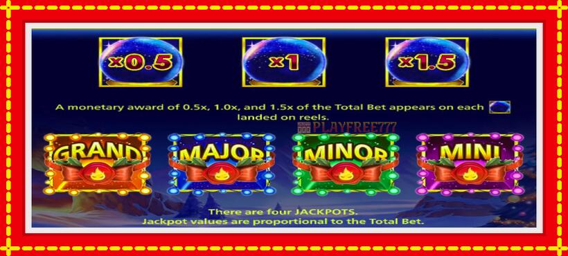 Slot machine A Hot Hot Blazing Christmas with access to free game online, picture 4