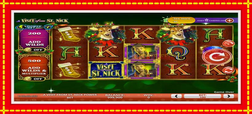 Slot machine A Visit From St. Nick Power Bet with access to free game online, picture 2