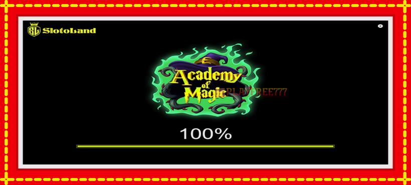 Slot machine Academy of Magic with access to free game online, picture 1