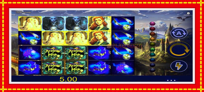 Slot machine Academy of Magic with access to free game online, picture 4