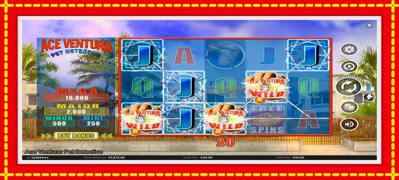 Slot machine Ace Ventura with access to free game online, picture 4