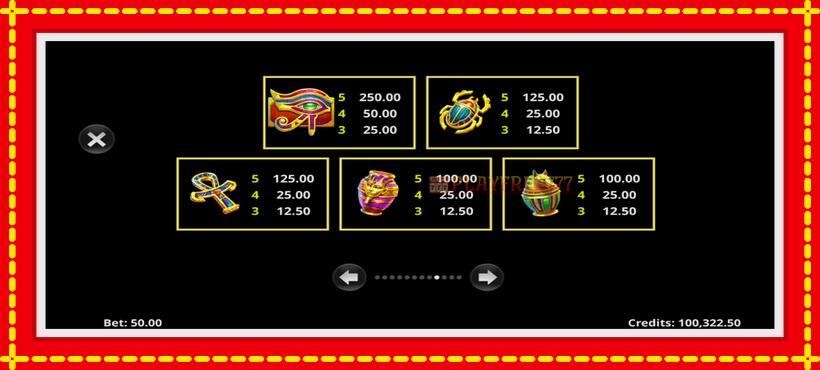 Slot machine Action Cash Ras Riches with access to free game online, picture 6