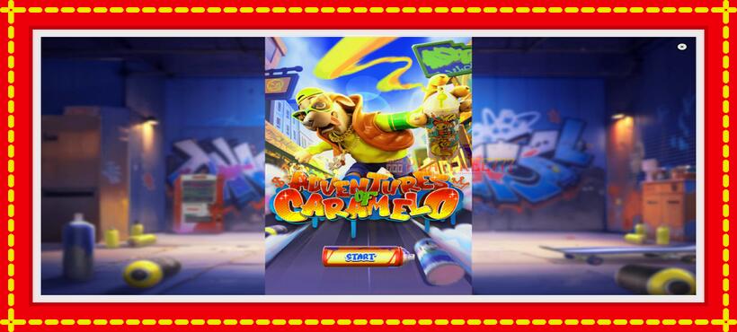 Slot machine Adventures of Caramelo with access to free game online, picture 1