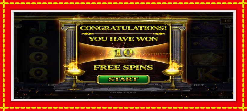 Slot machine Age of Cronus with access to free game online, picture 4