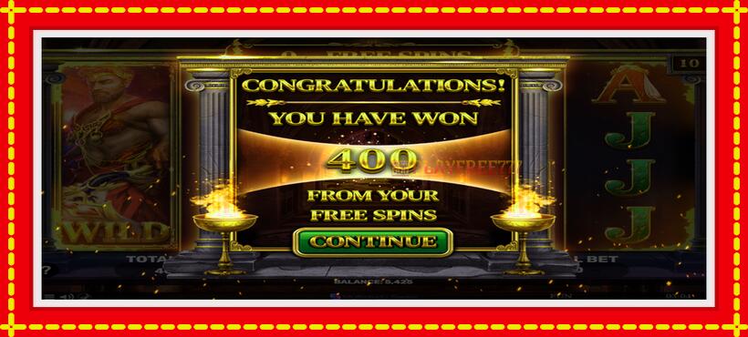 Slot machine Age of Cronus with access to free game online, picture 5