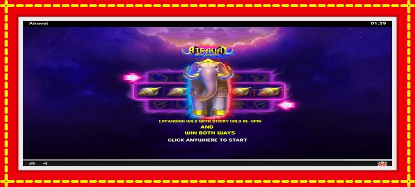 Slot machine Airavat - White Elephant with access to free game online, picture 1