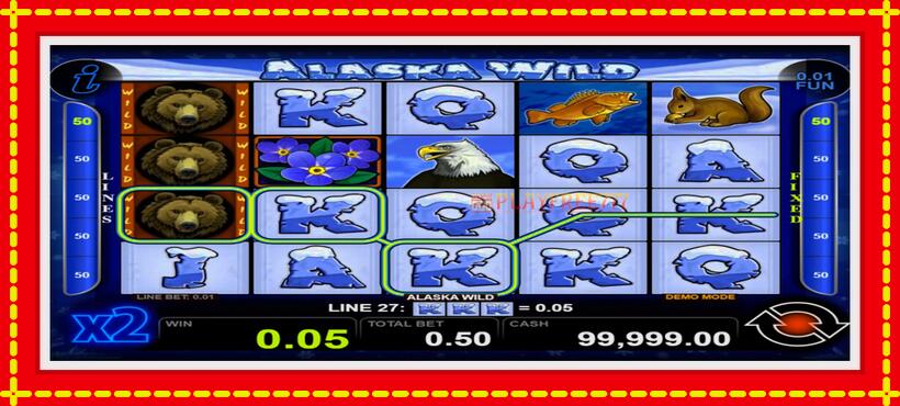 Slot machine Alaska Wild with access to free game online, picture 2