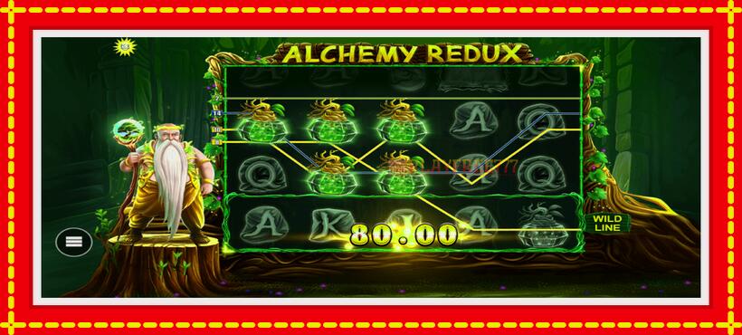 Slot machine Alchemy Redux with access to free game online, picture 2