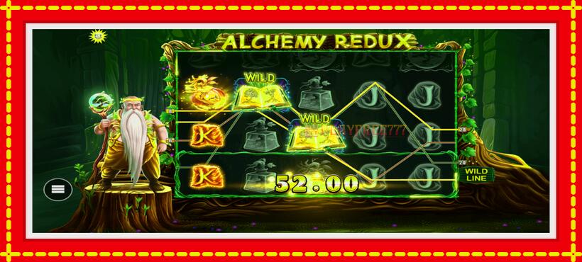 Slot machine Alchemy Redux with access to free game online, picture 5