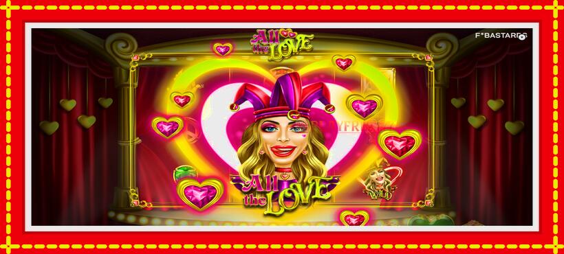 Slot machine All the Love with access to free game online, picture 1