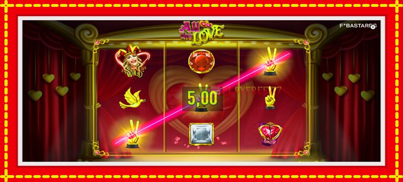 Slot machine All the Love with access to free game online, picture 5