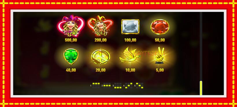 Slot machine All the Love with access to free game online, picture 7