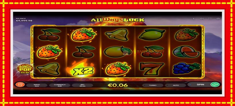 Slot machine All Ways Luck with access to free game online, picture 2