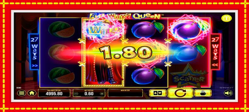 Slot machine All Ways Queen with access to free game online, picture 3