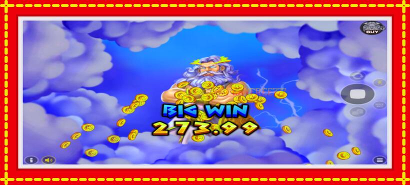 Slot machine Alpha Gods: Zeus with access to free game online, picture 6