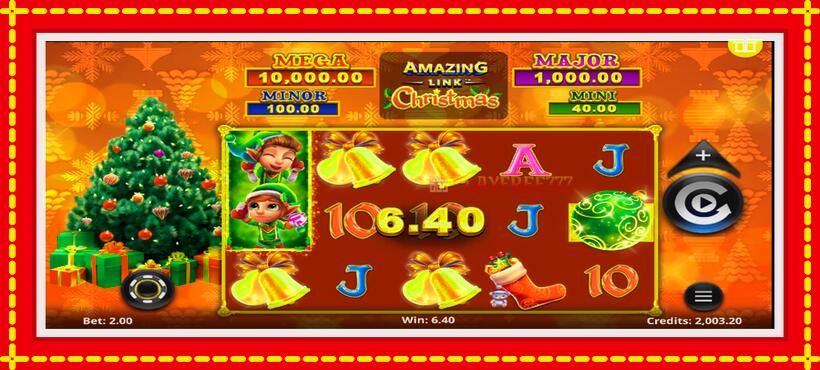 Slot machine Amazing Link Christmas with access to free game online, picture 4