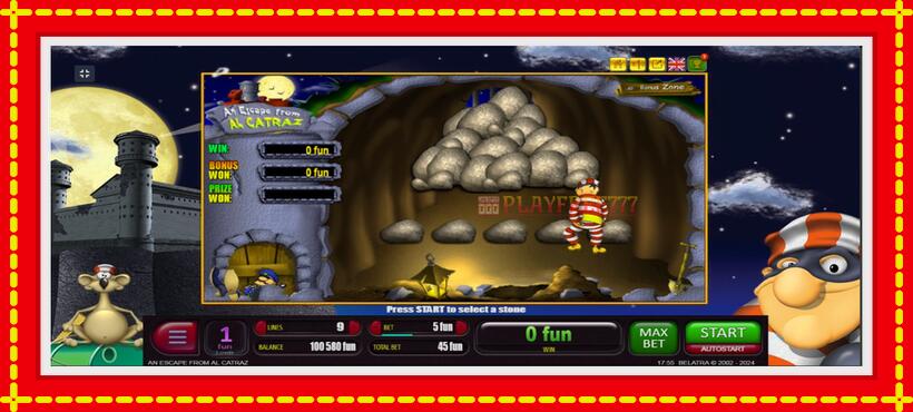 Slot machine An Escape from Alcatraz with access to free game online, picture 2