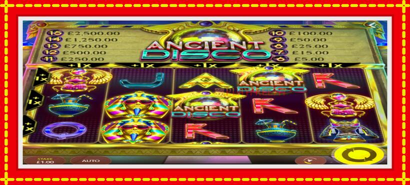 Slot machine Ancient Disco with access to free game online, picture 3