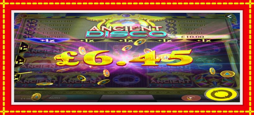 Slot machine Ancient Disco with access to free game online, picture 4