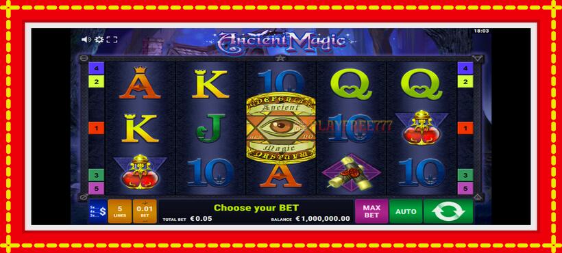 Slot machine Ancient Magic with access to free game online, picture 1