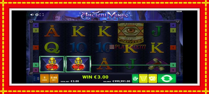 Slot machine Ancient Magic with access to free game online, picture 2