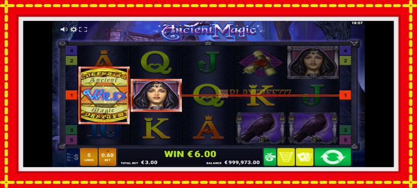 Slot machine Ancient Magic with access to free game online, picture 4