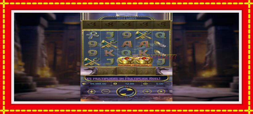 Slot machine Anubis Wrath with access to free game online, picture 2