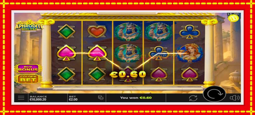 Slot machine Aphrodite Goes Wild RushingWilds with access to free game online, picture 5