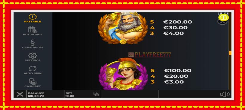 Slot machine Aphrodite Goes Wild RushingWilds with access to free game online, picture 6