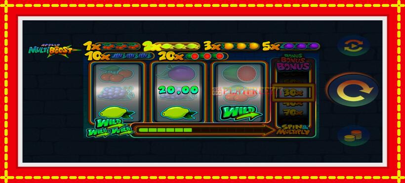 Slot machine Apollo Multiboost with access to free game online, picture 2