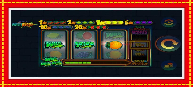 Slot machine Apollo Multiboost with access to free game online, picture 3